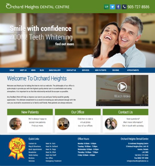 Orchard Heights Dental Centre - Aurora Based Dental Office
